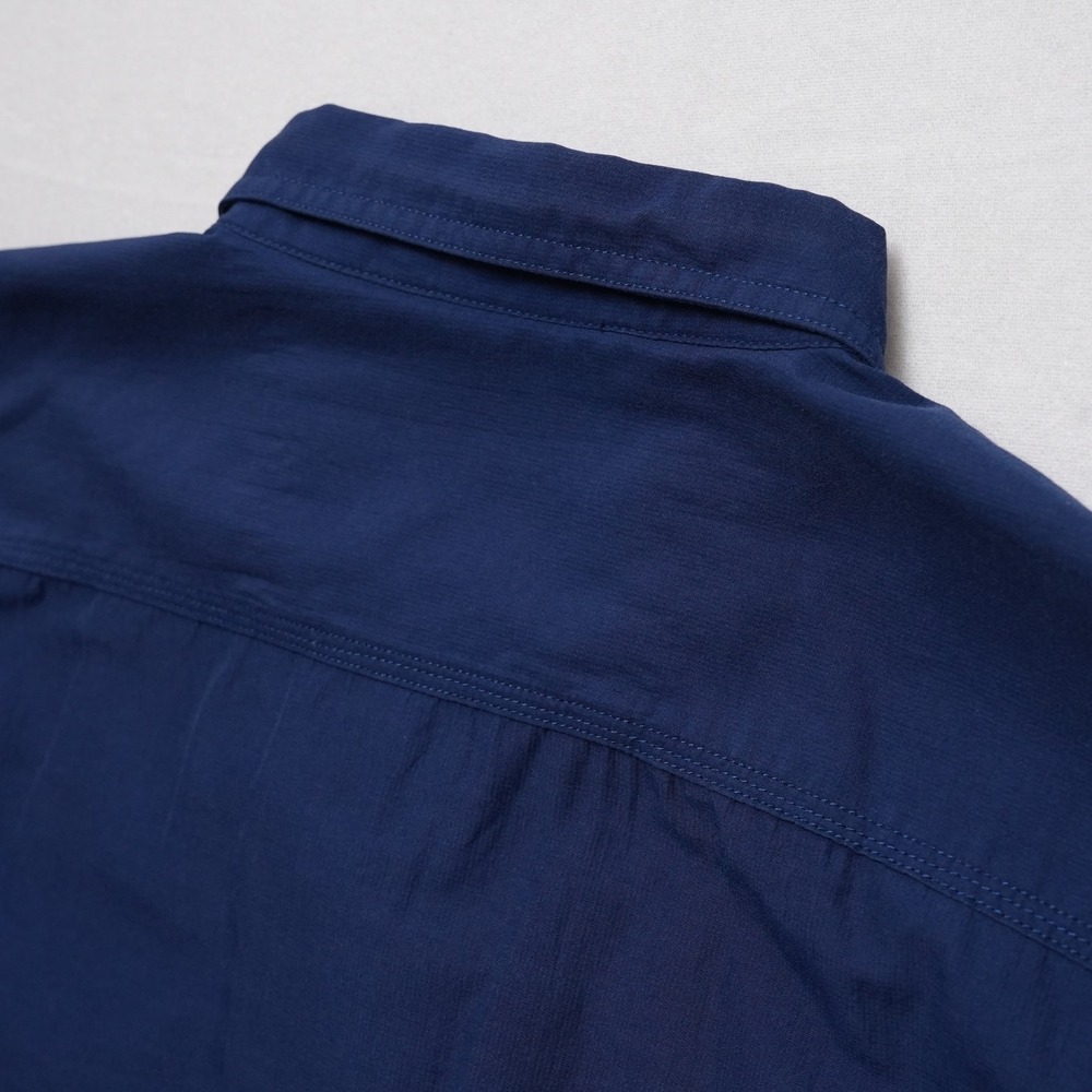 G.H. Bass Mens 2XL Navy Utility Shirt Button Down Outdoor Workwear - Picture 14 of 14